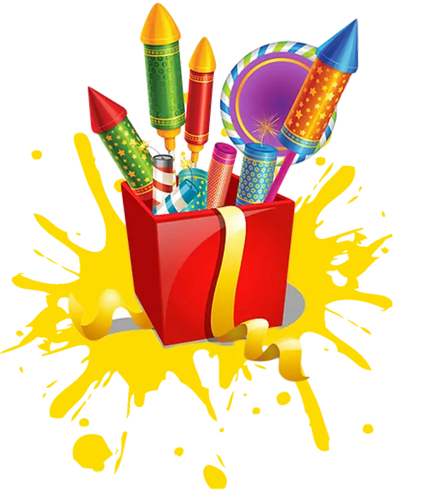 Fireworks Giftbox with Firecrackers from Veeravel Crackers Virudhunagar Retail Shop
